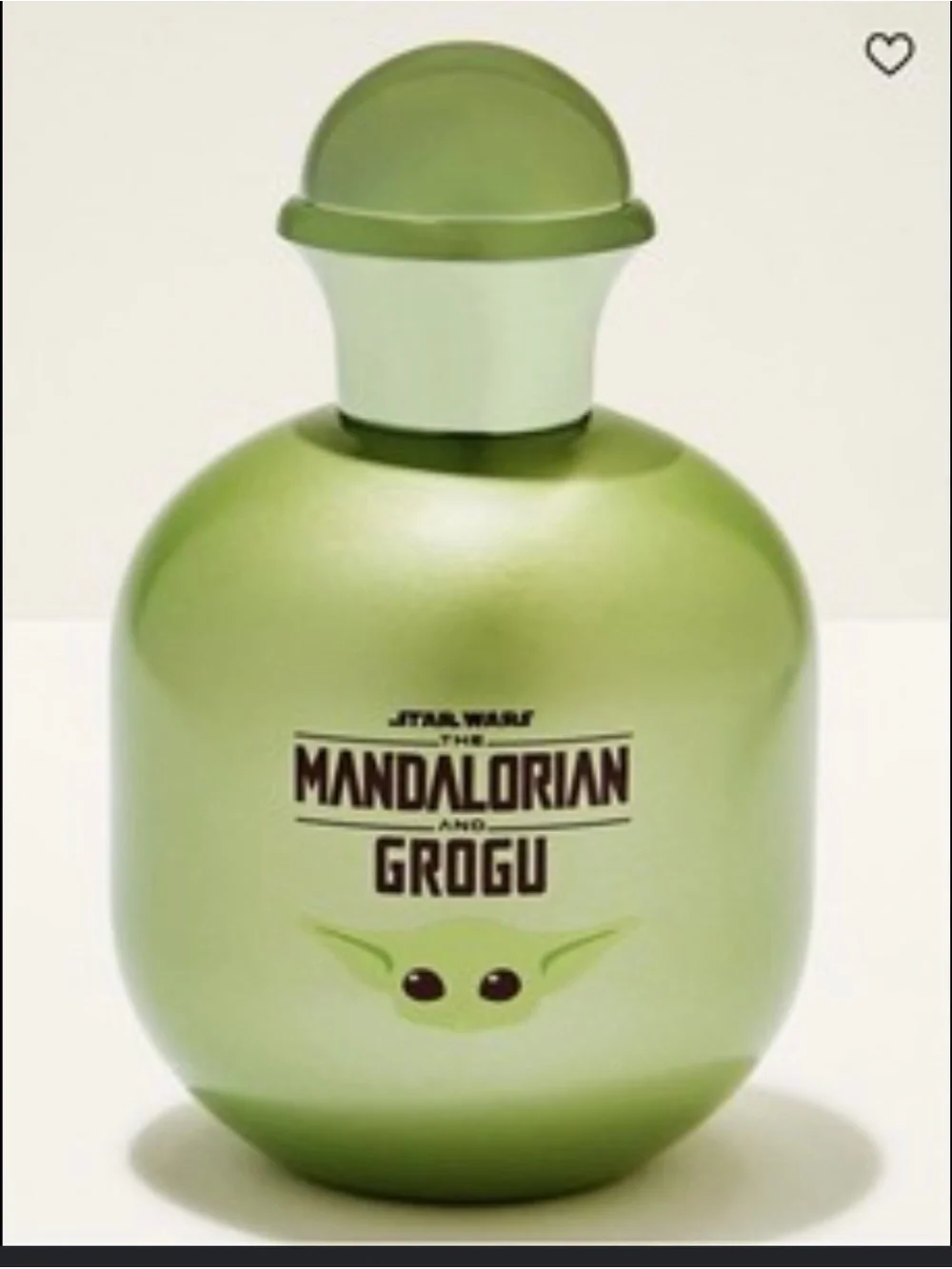 Bath & Body Works Mandalorian Grogu Green Bottle